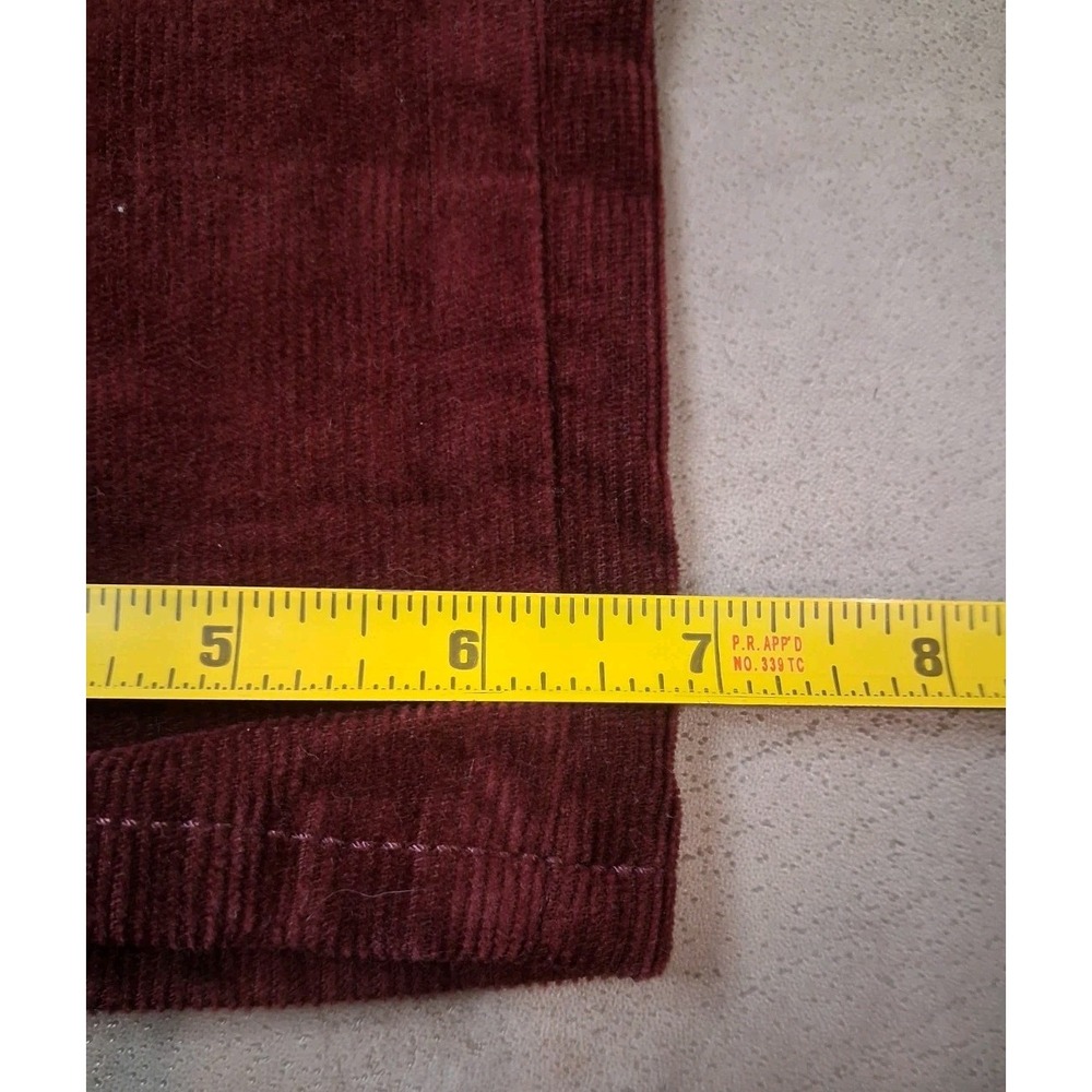 Gap High Rise Vintage Slim Corduroy Pants Size 6 Fall - Picture 8 of 9